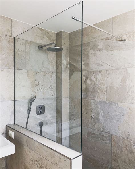 Schiebetür Dusche Bodengleiche Duschen Eckeinstieg Glaswand Breuer