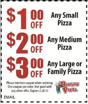 Beggars Pizza Printable Coupons: Save Money On Delicious Pizzas
