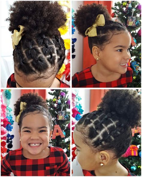 Box Braids on mixed kid’s hair plus my girl is growing up! Laufty Life
