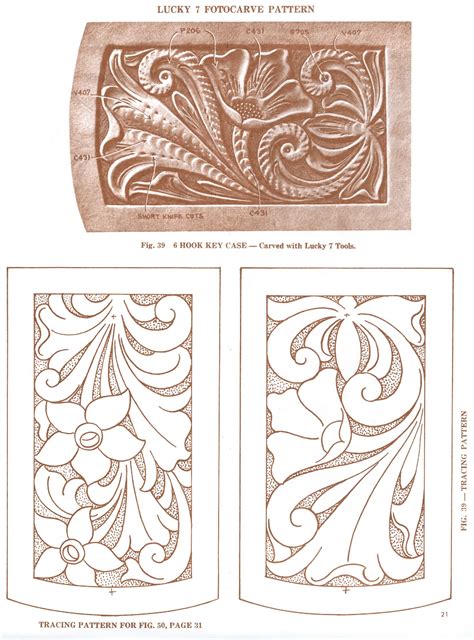Pin by Sergey Paramonov on Floral patterns Leather tooling patterns