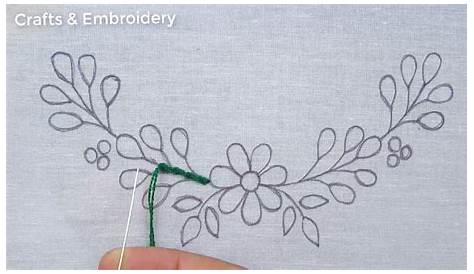 Madam blouse design Hand embroidery design patterns