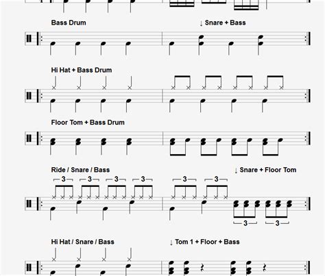 Beginner Drum Exercises Practice Pad