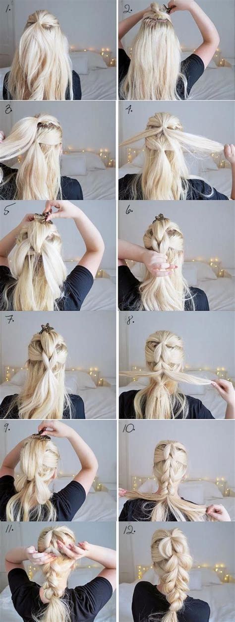 Unique Beginner Easy Hairstyles For Long Hair Step By Step For Long Hair