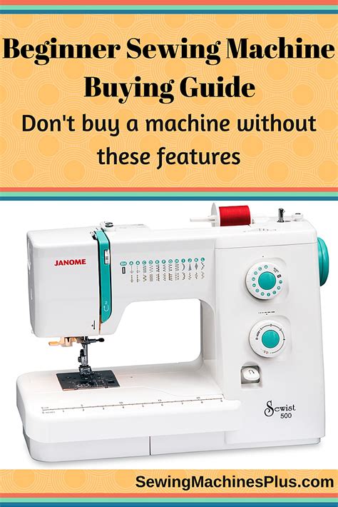 Beginner Guide To Sewing Machine