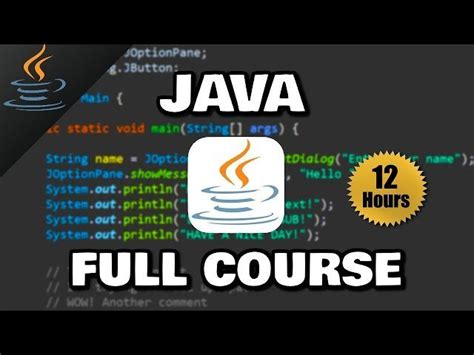 Beginner Java Course