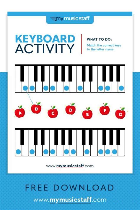 Beginner Keyboard Lessons Printable