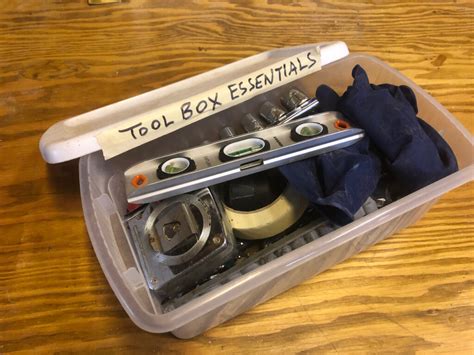 Beginner Tool Box Essentials