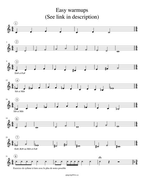 beginner trumpet sheet music pdf