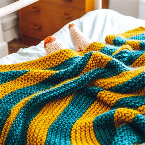 Baby blanket ENGLISH knitting pattern for beginners easy