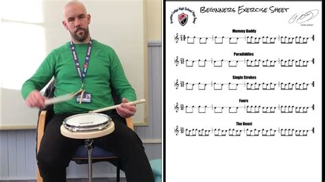 Beginning Snare Drum Exercises