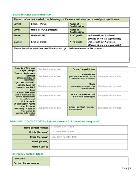 Behaviour Qualifications