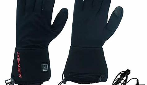 ISSYZONE Beheizbare Handschuhe, Beheizte Handschuhe Winter für
