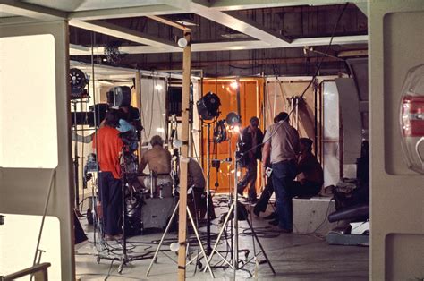 behind the scenes of on location filming