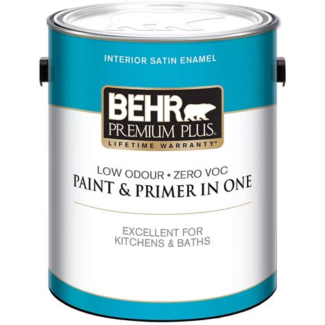 BEHR Premium Plus 1Qt. Deep Base Satin Enamel Exterior Paint934004