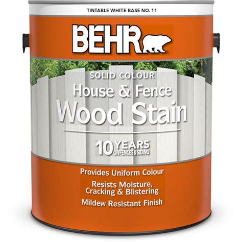behr solid colour house & fence wood stain