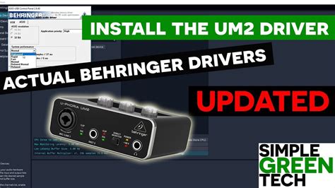 Behringer Audio Interface Driver Um2