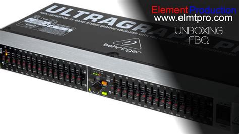 Behringer Equalizer Review