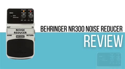 behringer noise gate review
