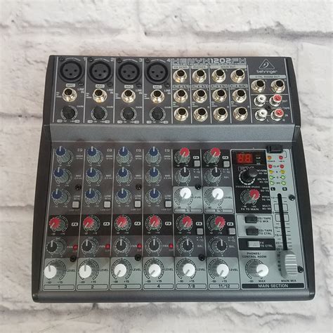 Behringer Xenyx 1202Fx 12-Input Mixer With Effects