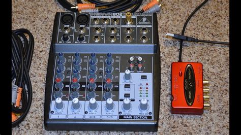 Behringer Xenyx 802 Setup