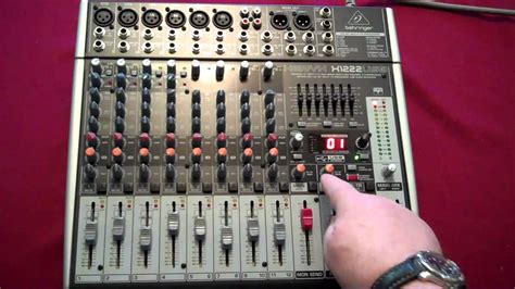 Behringer Xenyx X1222Usb Problems