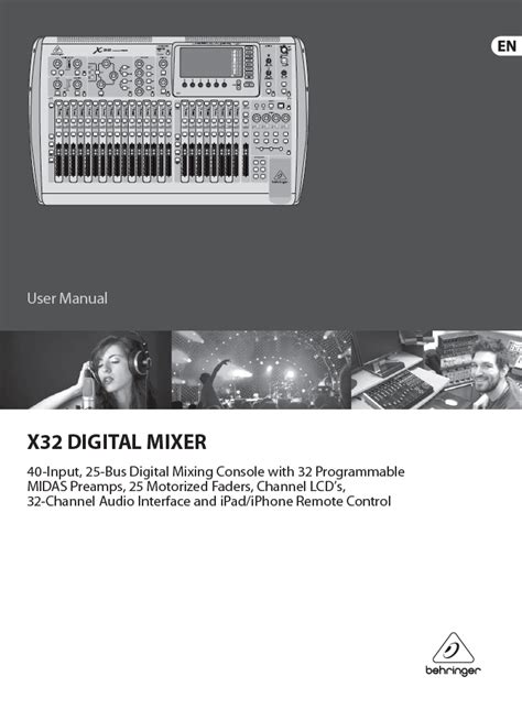 Behringer X32 User Manual