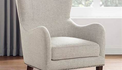 Agalva Beige Fabric Accent Chair from Furniture of America (CMAC6113BG