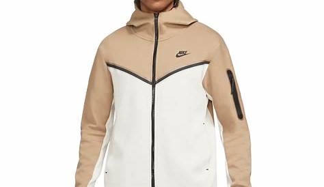 Nike Tech Fleece Vest Beige Zwart - KNVBshop.nl