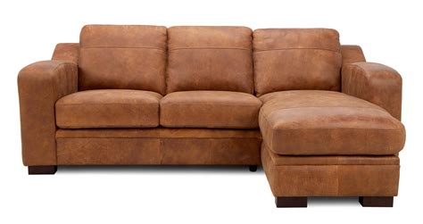 Favorite Beige Leather Couch With Chaise For Small Space