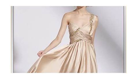 Prom Evening Long Beige Dress | Dresses, Couture dresses, Beautiful dresses