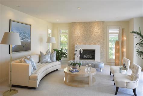 Beige and Cream Living Room