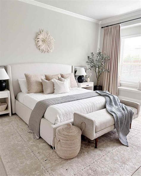 Beige And White Bedroom Decorating Ideas Best Design Artists