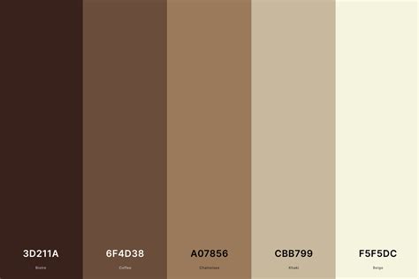 Beige Brown Color Code