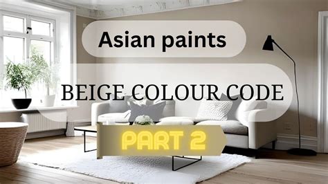 Beige Color Code Asian Paints