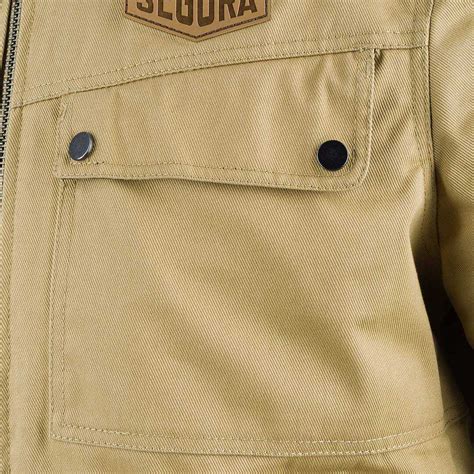 beige motorcycle jacket