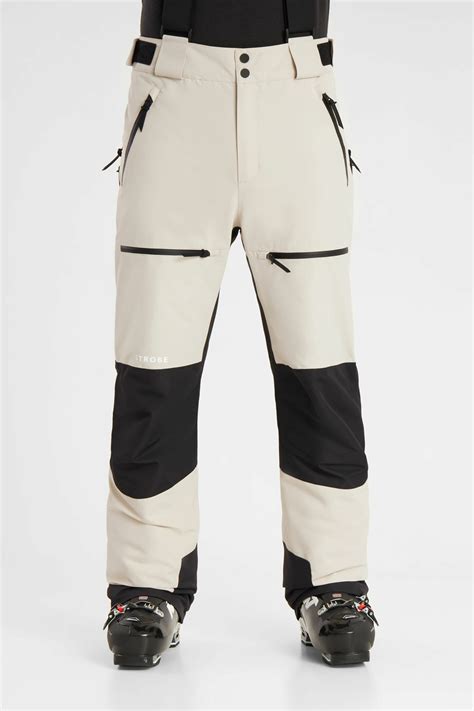 Beige Ski Pants