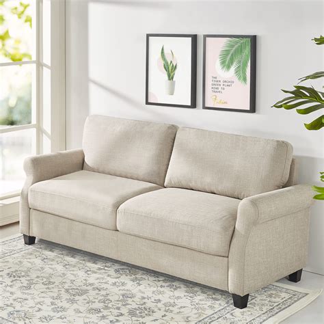 Beige Sofa On Legs
