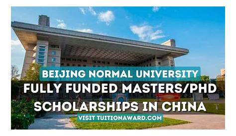 Beijing Normal University CSC Scholarship Program 2024 - Opportunities