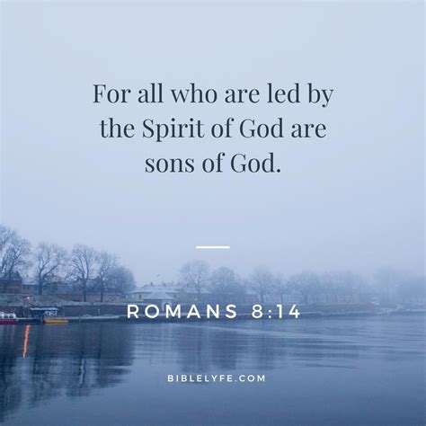 being lead by the holy spirit scriptures