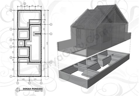 Artikel Belajar Membuat Denah Rumah Dengan Autocad HBS Blog Hakana