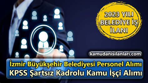 belediye iş ilanları 2023