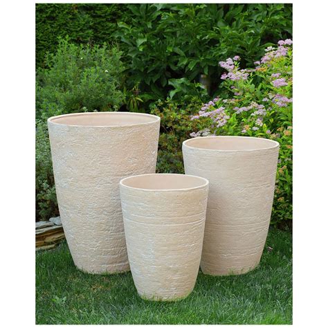 Beleuchteter Blumentopf Junco LED mit Außenkabel 80 cm x 32 cm x 80 cm