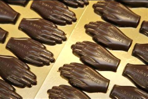 belgian chocolate hands