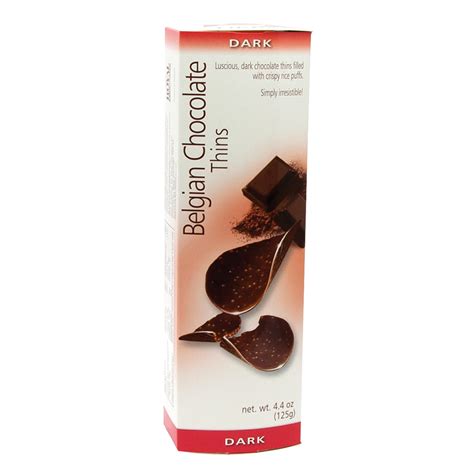 belgian dark chocolate thins