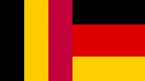 belgian flag vs german flag