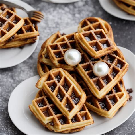 belgian waffle recipe with pearl sugar