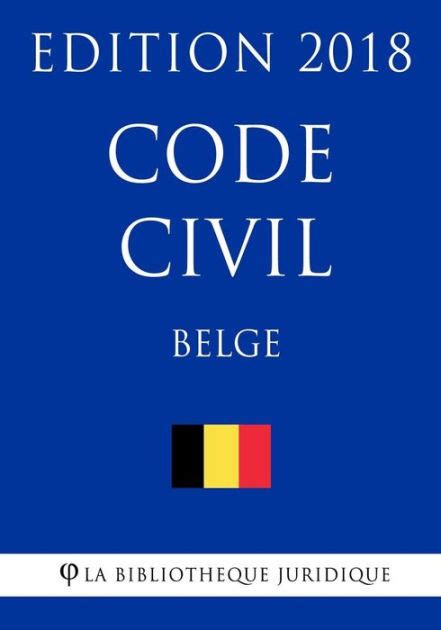 belgique nouveau code civil