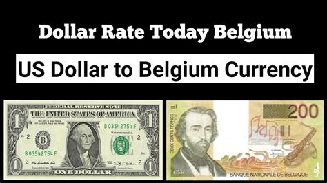 belgium currency to us dollar