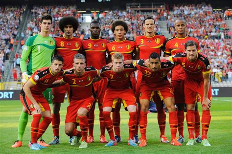 belgium football team ranking