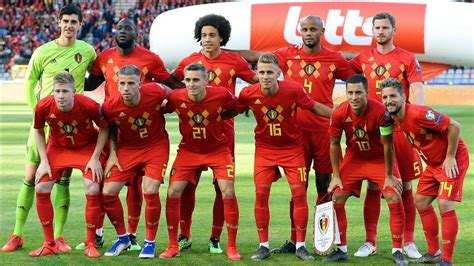 belgium national soccer ranking
